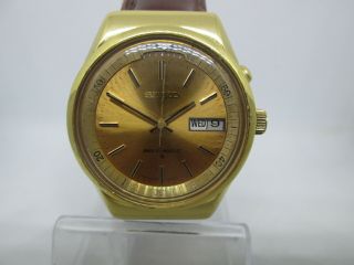 Vintage Seiko Bellmatic 4006 - 6070 Daydate Goldplated Automatic Mens Watch