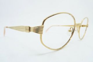 Vintage Gold Filled Henry Jullien Eyeglasses Frames D.  Or Laminé Made In France