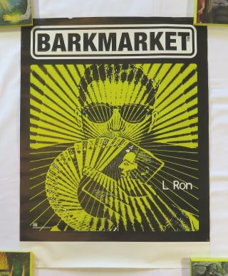 Barkmarket L Ron 1996 Label Promo Tour Concert David Sardy Grunge Noise Poster