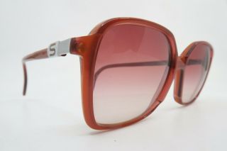 Vintage 70s Silhouette Sunglasses Red Acetate Mod 78 Col 970 56 - 16 135 Austria
