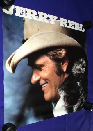 Vintage 1983 Jerry Reed St Promo Poster 22x22in Nr