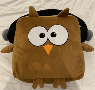 Insomniac Electric Daisy Carnival Vegas Edc Stuffed Owl Owlie Headphones Plush