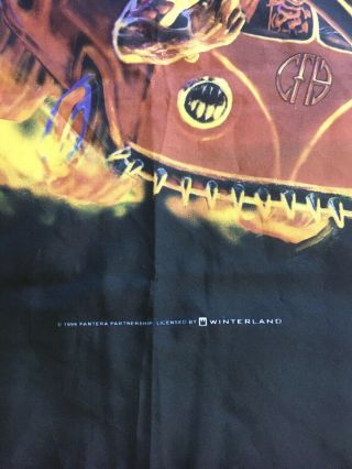 1999 Pantera Hell Patrol Cloth Poster Flag Tapestry 31x42 Winterland 3