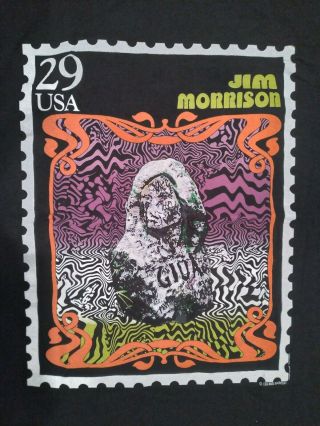 1993 The Doors Jim Morrison Hall Of Fame Stamp Shirt Xl Rare Deadstock?