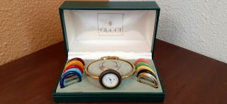Vintage Gucci 1100l Ladies Watch,  Box