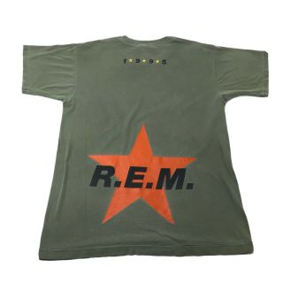 Vintage 1995 R.  E.  M.  Tour T - Shirt Monster Double Sided Size Large Rem Concert
