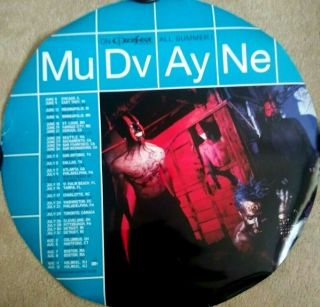 Mudvayne (heavy Metal) Poster - 2001 Tour Poster (ozzfest)