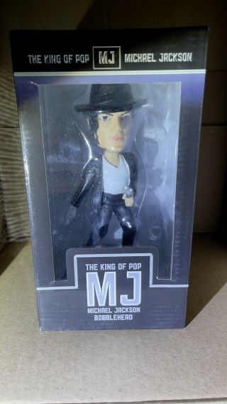 2009 Bravado Michael Jackson Mj The King Of Pop Bobblehead Figurine