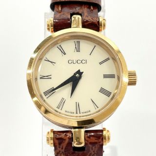 Gucci Watches Quartz Vintage Stainless Steel/leather Women