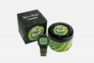 Casio G - Shock Dw5600rm21 - Rick And Morty Limited Edition - Confirmed