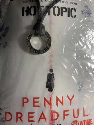 Penny Dreadful Necklace Hot Topic Exclusive Promo 2015 No Rest For The Wicked