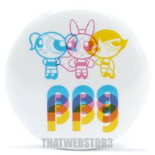 The Powerpuff Girls Ppg 1.  25 " Button Officially Licensed