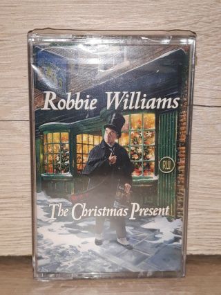 Robbie Williams Autograph Signed Cd (the Christmas Present) With 2 Cassettes