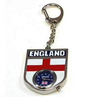 England St George Cross Keyring Watch Engkey002/b