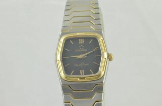 Eterna Damen Uhr Stahl/gold Quartz 25mm Mit Stahl Armband Royal Quartz 133.  4250