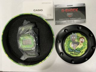 Casio G - Shock Dw5600rm21 - 1 Rick And Morty Limited Edition - In Hand