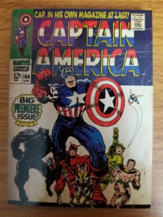2011 Upper Deck Captain America The First Avenger C - 3 Comic Cover Card Nm -