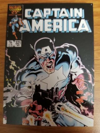 2011 Upper Deck Captain America The First Avenger C - 7 Comic Cover Card Nm -