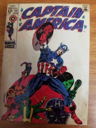 2011 Upper Deck Captain America The First Avenger C - 5 Comic Cover Card Nm -