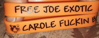 Joe Exotic Silicone Bracelets,  Tiger King,  Carole Baskin,  Joe Exotic,