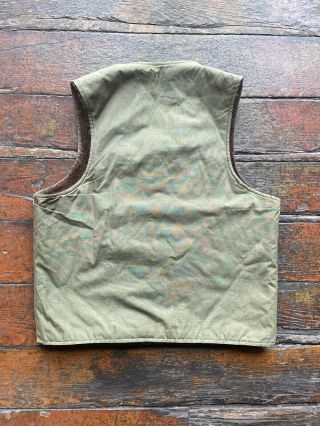 Vintage Military N1 Alpaca USN Deck Vest Jacket WWII 2