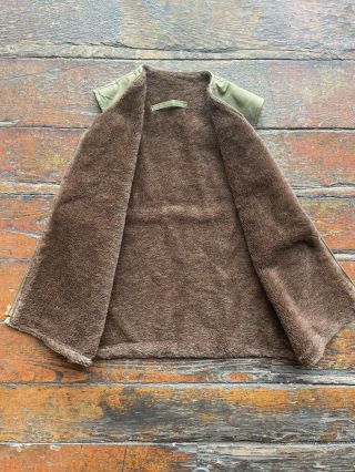 Vintage Military N1 Alpaca USN Deck Vest Jacket WWII 3