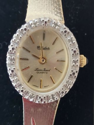 Vintage,  Lucien Piccard Dufonte Diamond Quartz Ladies Watch