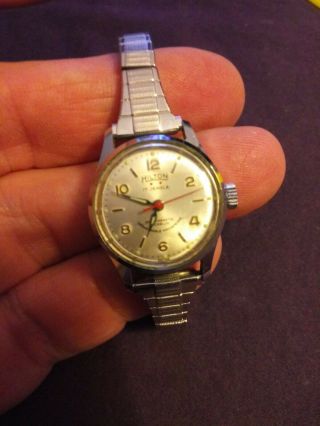Swiss Made Hilton 17 Jewels Incabloc Vintage Wind Up Ladies Watch Family - Owned