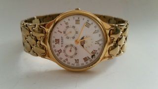 Tissot K 255 Triple Date Moon – Men’s Wrist Watch – 2000s
