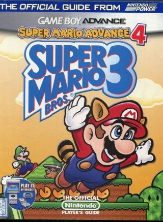 2003 Nintendo Power Official Players Guide Mario Bros.  3 Gameboy Advance 4