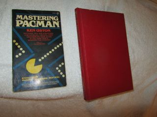 2 Small Books On How To Win At Pac - Man 1982 Arcade Strategy Pocket Books Rare