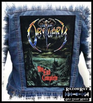 Obituary - The End Complete === Backpatch Back Patch / Autopsy Asphyx Morgoth