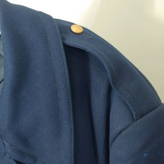 Chicago Police Dress Uniform Wool Reefer Coat Men’s 50L Vintage Patches Removed 2