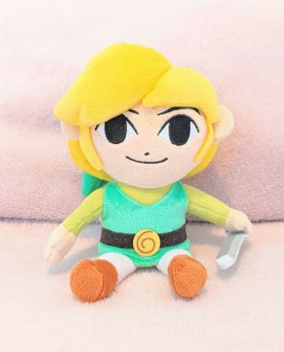 Toon Link Little Buddy Plush The Legend Of Zelda Wind Waker Nintendo Plushie
