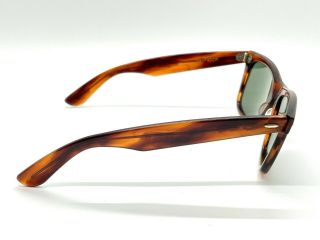 Tortoise Shell Ray Ban Vintage 60’s 70’s B&L 5022 Ray - Ban USA Wayfarer Tortoise Shell ...