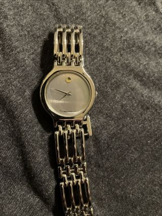 Vintage Movado Ladies Wristwatch 98a28888 Womens Watch