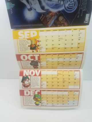 Nintendo Power 199 Animal Crossing Poster Calendar Wi - Fi Tony Hawk Mario Cover