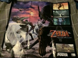 The Legend Of Zelda Twilight Princess Nintendo Power Poster 2006