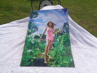 Mariah Carey Rainbow Tour Concert Program Book 2000 With Flyer Immaculate