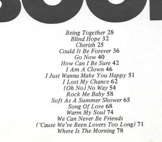 1972 The David Cassidy Song Book biog & photos (, music & lyrics for 16 songs) 3