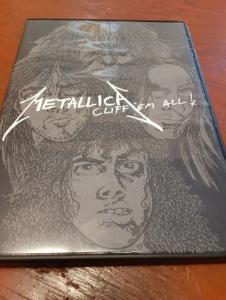 Metallica Cliff Em All Dvd Pre Owned Rare