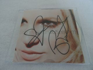 Britney Spears If U Seek Amy Autographed 4 Track Remix Promo Cd Britney
