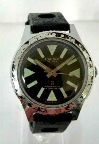 Casino Vintage Mens Divers Style Watch - Not