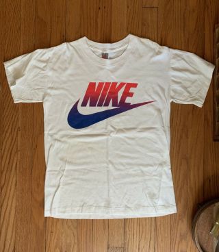 Nike Air Challenge Court Andre Agassi 90s T Shirt T - Shirt Rare 1990 Wow
