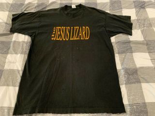Vintage 90s 1990s Jesus Lizard " Liar " T - Shirt Xl
