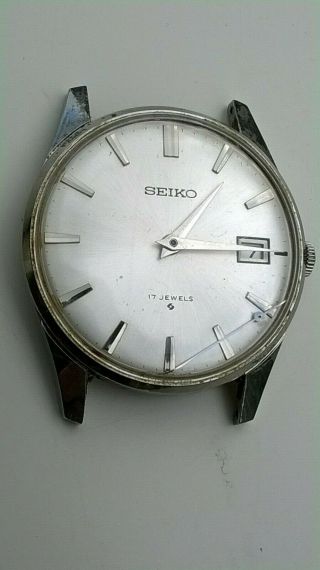 Seiko 6602 - 1990 Mens Vintage Hand Wind 17 Jewels Watch - Doesn 