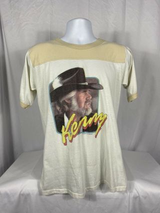 Authentic Vintage 1981 Kenny Rogers North American Tour Tee Shirt Xl