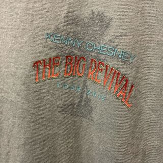 Kenny Chesney Size Xl The Big Revival Tour 2015 Concert T - Shirt Long Sleeve