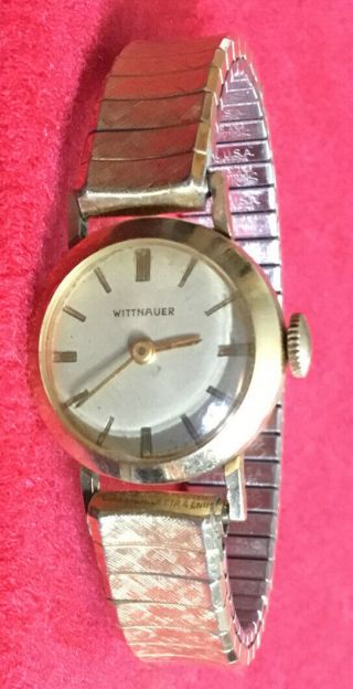 Vintage Wittnauer Ladies Watch 10 K Gold Filled
