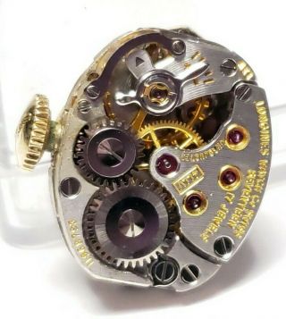 Vintage Ladies Longines 4llv Mechanical Watch Movement Ticks 87mov